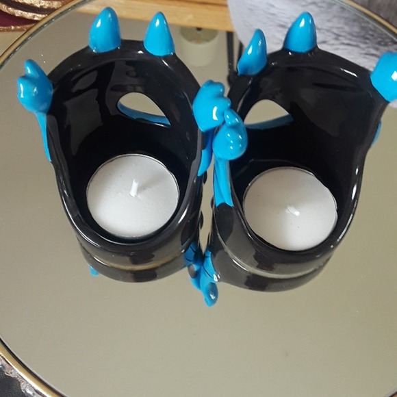 Bat candle holders - Picture 2 of 5